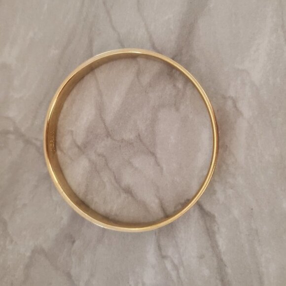 💚💙 Vintage 00's 2000's Y2K Blue Green Striped Skinny Enamel Bangle 💙💚 - Picture 9 of 11